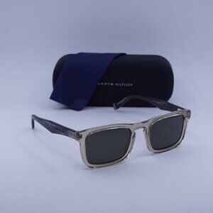 Tommy Hilfiger TH 2068/S 010A IR Square Sunglasses – Beige, Havana/Grey